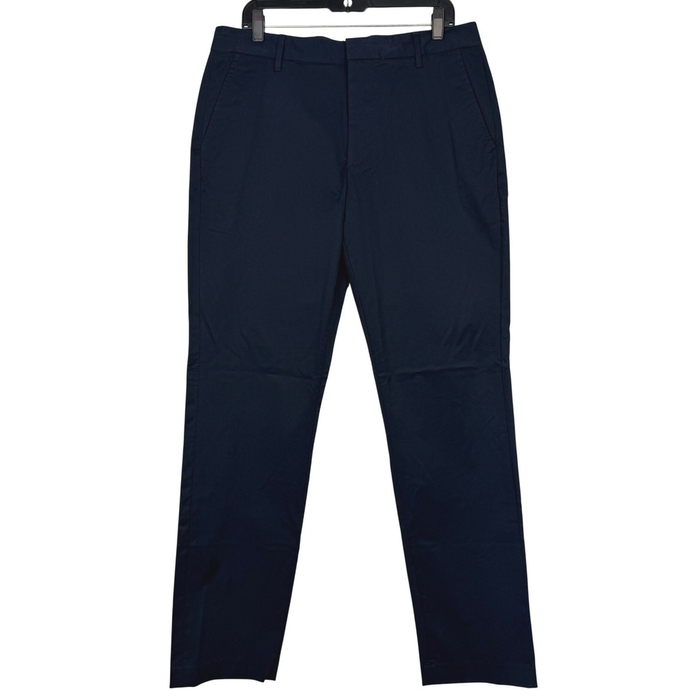 NEW Bonobos Trouser Mens 34x32 Cotton Stretch Business Casual Chino Navy Blue